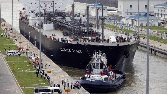 La ampliación del Canal de Panamá fue inaugurada el pasado domingo. Foto: EFE.