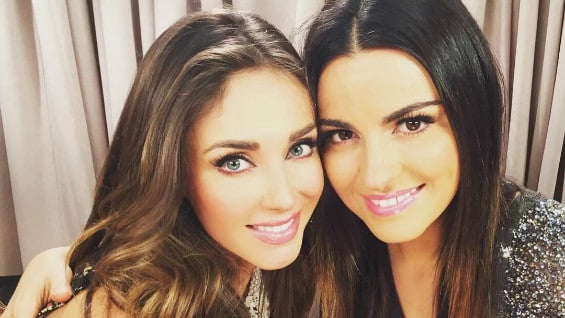 Anahí y Maité Perroni. Foto: @anahí (Instagram)