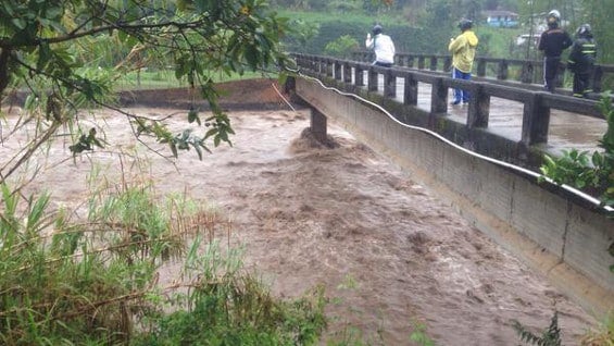 Habitantes de la zona han registrado el estado de emergencia que se vive. Foto: @jose10733