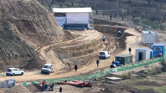 El número de visitantes del museo de Anfípolis ha aumentado considerablemente. Foto: AFP.