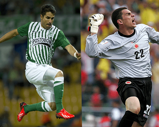 Ambos jugadores son pasado y presente de sus clubes. Foto: AFP