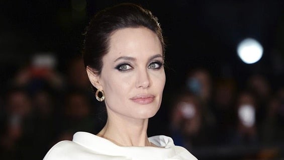 Angelina Jolie en el prestreno de su película Unbroken. Foto: EFE.