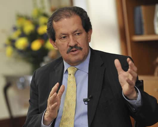 Angelino Garzón, vicepresidente de Colombia. Foto: AFP