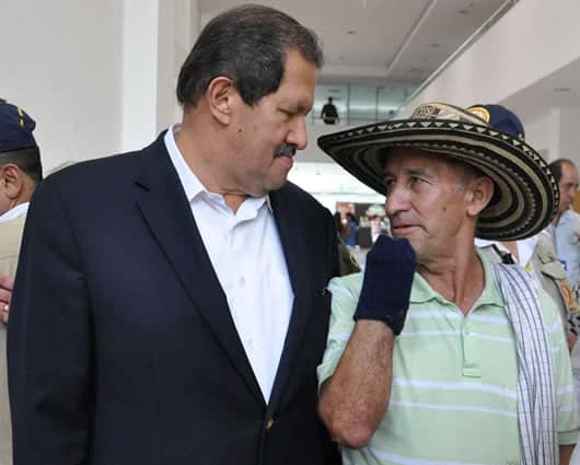 Angelino Garzón, vicepresidente de Colombia. Foto Oficial