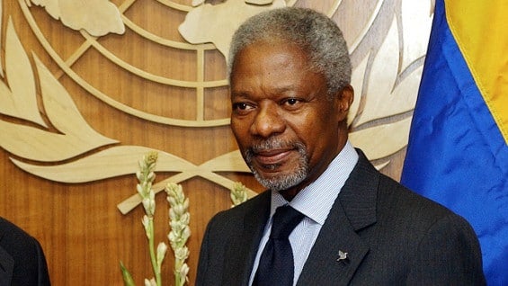 El exsecretario se reunió con el presidente Juan Manuel Santos, miembros del Congreso y el expresidente Uribe. Foto: AFP.