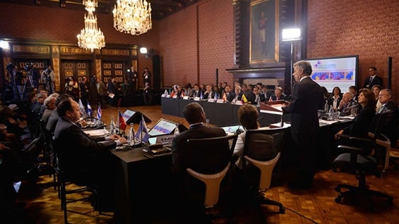 El presidente Juan Manuel Santos. Foto: SIG.