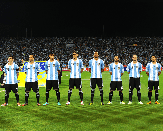Argentina quedó primera en las eliminatorias sudamericanas. Foto: AFP
