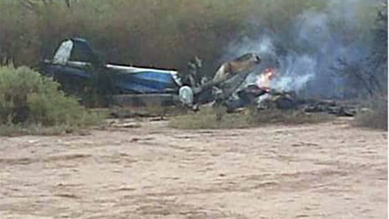 Imagen del lugar del accidente. Foto: EFE