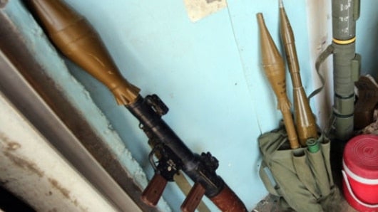 Lanzagranadas RPG-7. Foto: AFP