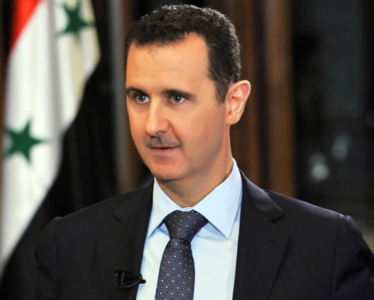 El presidente sirio Bashar al-Asad. Foto: AFP.