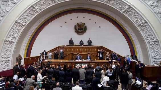 Asamblea Nacional de Venezuela. Foto: EFE.