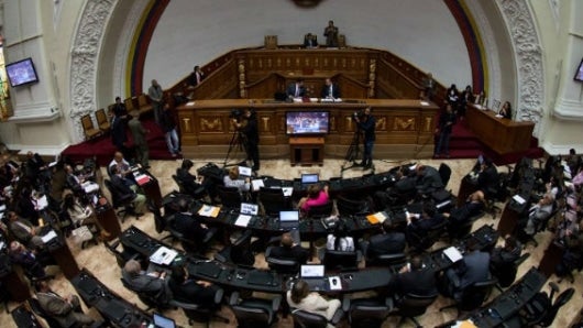 Asamblea Nacional de Venezuela. Foto Archivo AFP