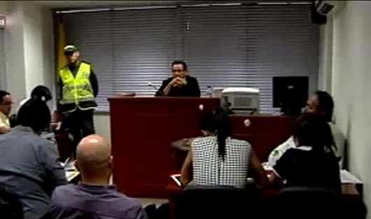 La audiencia se realiza en Montería.