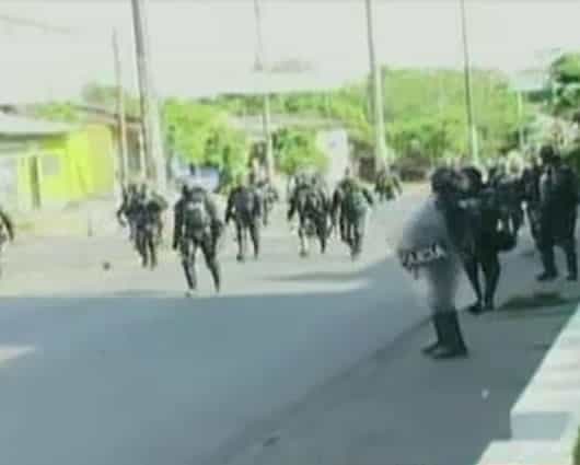 En la localidad se decretó toque de queda hasta el próximo lunes.