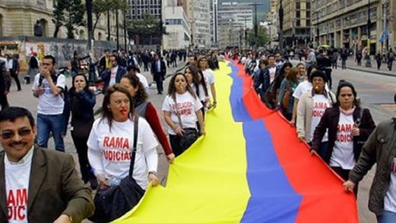 En la reunión con el Gobierno participarán miembros de Asonal Judicial. Foto: Asonal Judicial.