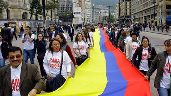 Trabajadores de Asonal en paro. Foto: Oficial