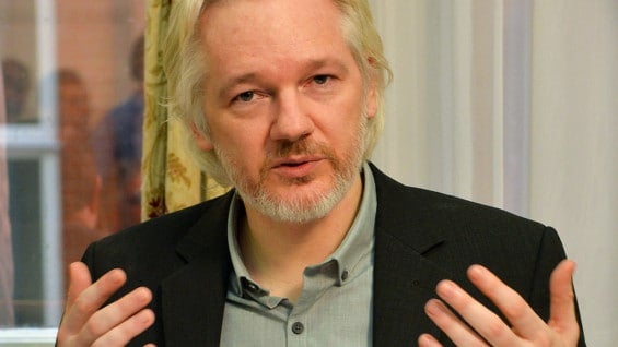 Julian Assange, fundador de Wikileaks. Foto: AFP