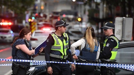 El lugar del incidente. Foto: AFP