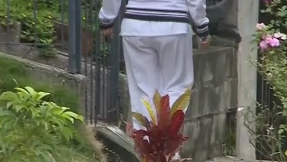 Los familiares trasladaron a la mujer de urgencia.