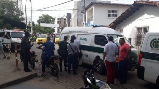 El lugar de los hechos.