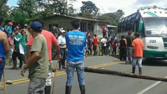 Una patrulla de la Infantería de Marina fue atacada cerca al puente de El Morro. Foto: NoticiasRCN