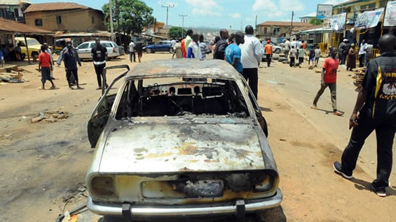 Desde el miércoles pasado, varios ataques sangrientos sembraron la muerte en el noreste de Nigeria. Foto: AFP