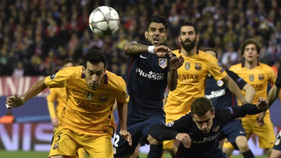 Atlético de Madrid avanzó a las semifinales de la Champions. Foto Agencia AFP