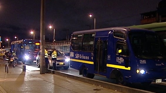 El hecho se presentó en la avenida Ciudad de Cali con calle 42 sur. Foto: Noticias RCN