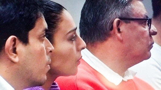 Algunos de los procesados.