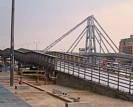 Este es el puente que será probado.