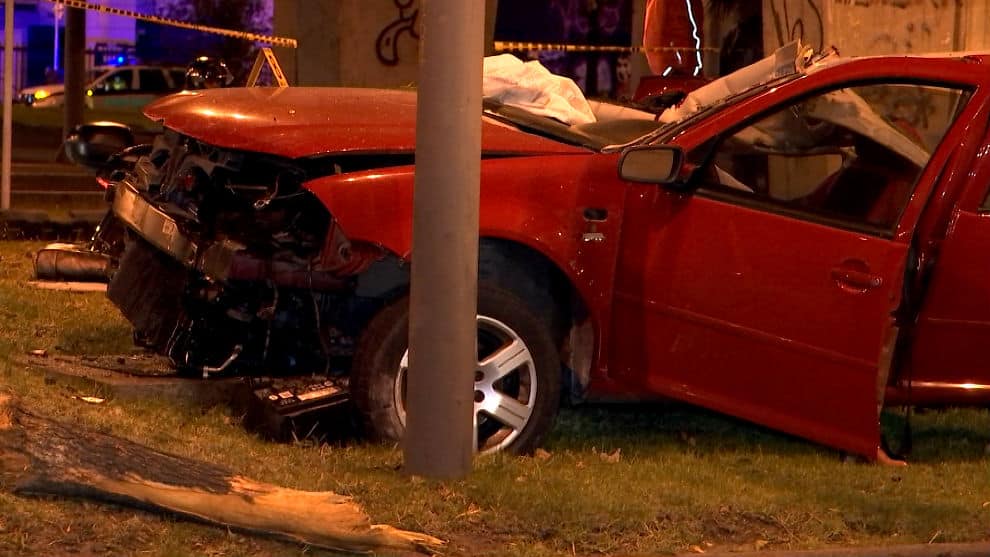 La principal hipótesis de las autoridades sobre la causa del accidente es el exceso de velocidad. Foto: NoticiasRCN.com