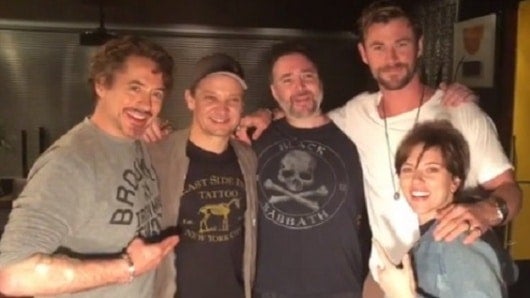 Protagonistas de Avengers. Foto: Instagram:robertdowneyjr