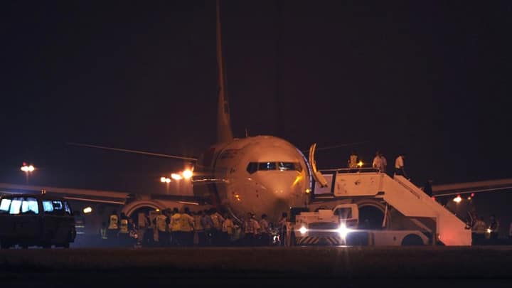 Los documentos hallados en el domicilio del piloto dan cuenta de una enfermedad existente. Foto: AFP.