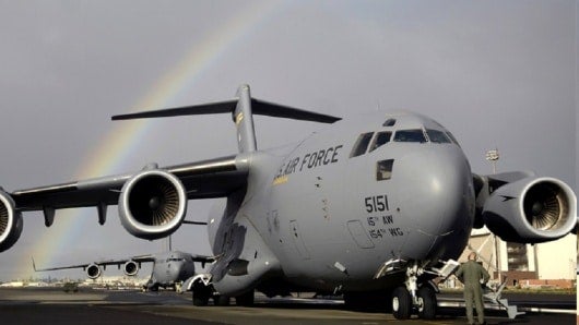 FOTO: Avión C-17 Globemaster III