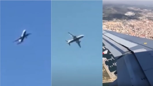 FOTO: Avión lucha contra el viento. NoticiasRCN.com