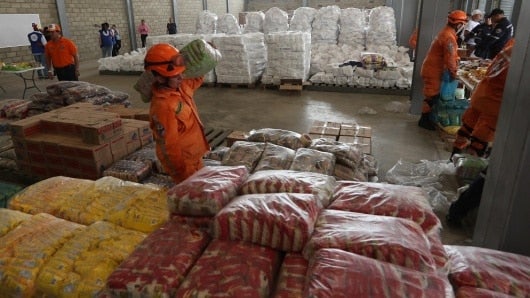 FOTO: Ayuda humanitaria para Venezuela. EFE