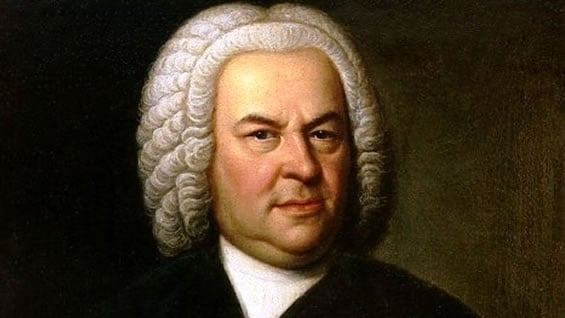 Johann Sebastian Bach, compositor alemán. Foto: Retrato de Haussmann.