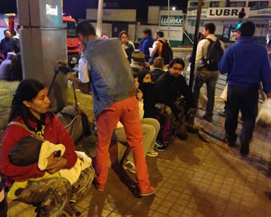 Arica, Parinacota y Tarapacá fueron declaradas zona de desastre. Foto: AFP