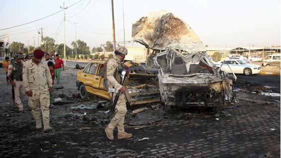 Un atentado en Bagdad el 14 de octubre dejó 30 personas muertas. Foto: EFE