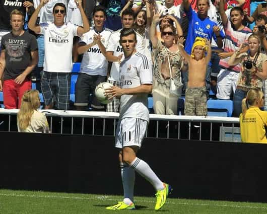 El galés Gareth Bale. Foto: EFE