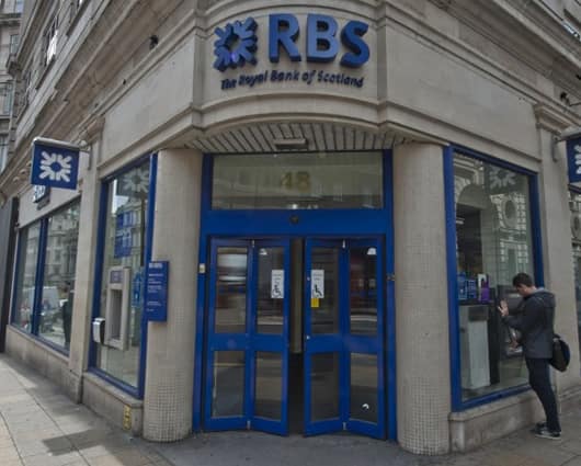 El Royal Bank of Scotland es uno de las entidades multadas. Foto: AFP