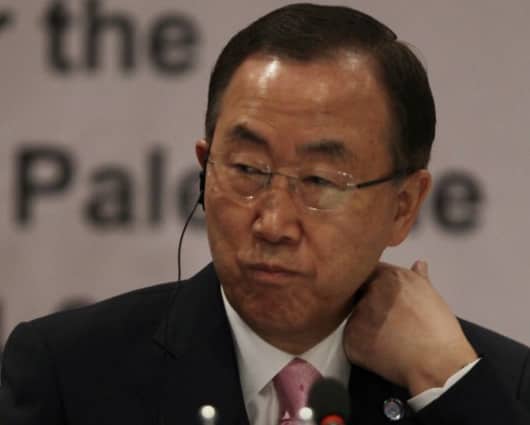 El secretario general de la ONU, Ban Ki-moon. Foto: AFP