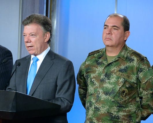 El nuevo comandante de las Fuerzas Militares hizo su carrera en el Suroccidente del país. Foto: Presidencia.
