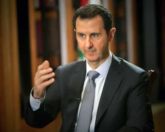 Bashar al Asad, presidente sirio. Foto: AFP
