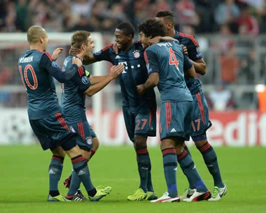 Bayern venció con goles de Alaba, Mandzukic y Robben. Foto: AFP