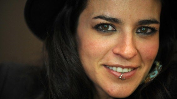 Bebe, cantante española. Foto: AFP.