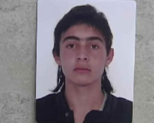 El joven grafitero Diego Felipe Becerra.