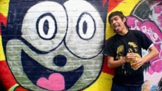 Diego Felipe Becerra, grafitero asesinado en Bogotá.