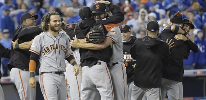 Los Gigantes vencieron 3x2 a los Reales de Kansas City. Foto: EFE