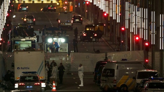 Entre los heridos en los atentados está un miembro de la Fuerza Armada de los Estados Unidos. AFP